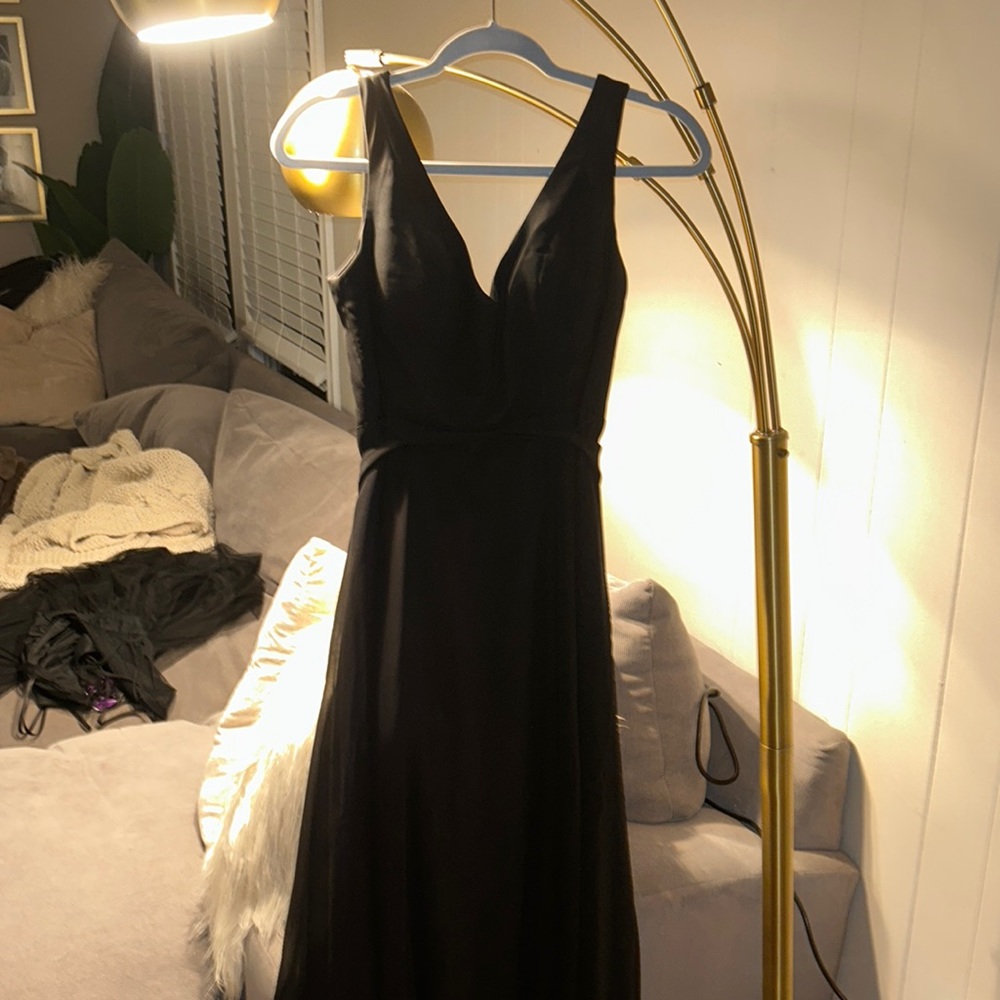 Black gown
